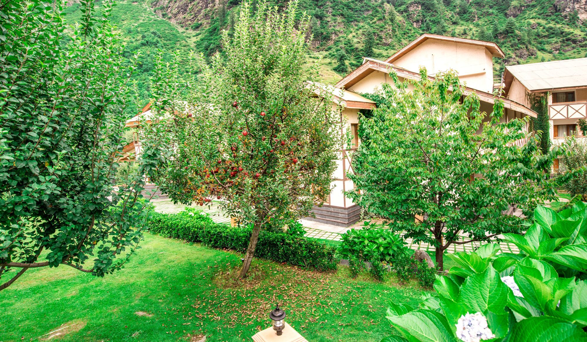 Solang Valley Resort Palchān エクステリア 写真